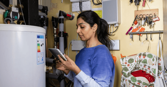 fixing a water heater
